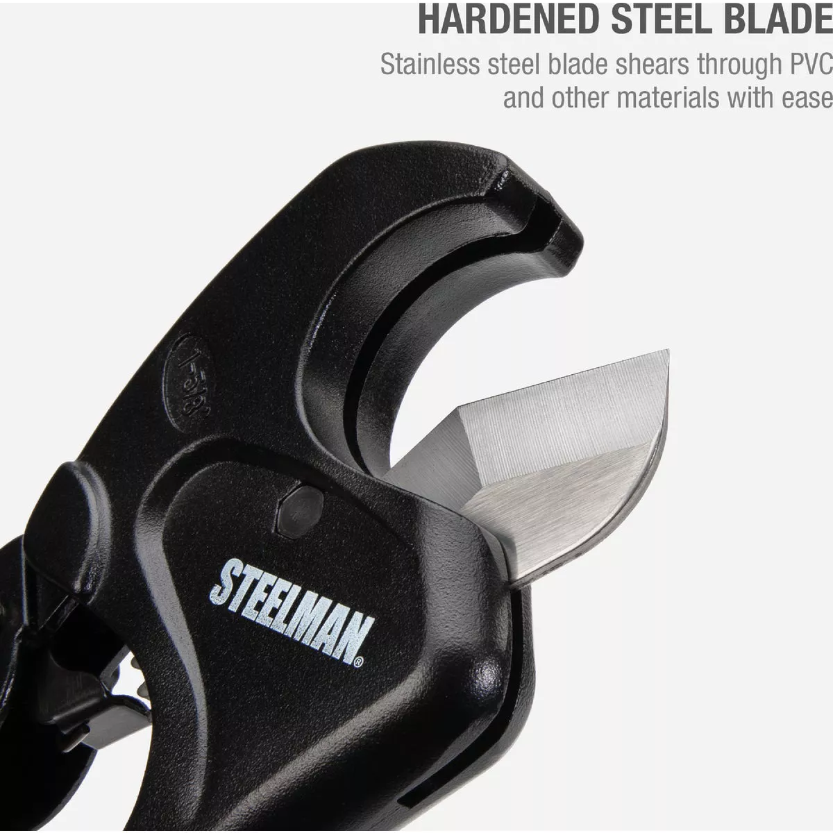 Steelman 1-5/8 In. Ratcheting PVC Cutter - photo 5