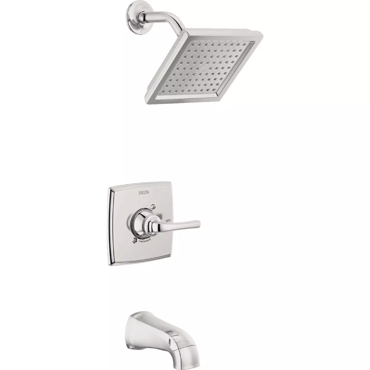 Delta Geist Chrome Single-Handle Tub and Shower Faucet