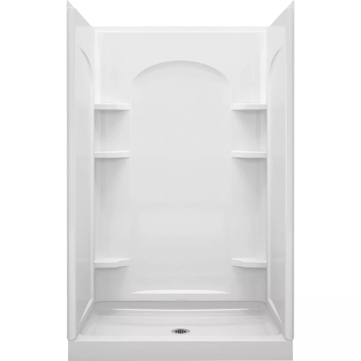 Sterling Ensemble 48 In. W. x 72-1/2 In. H. White Vikrell Shower Back Wall - photo 2
