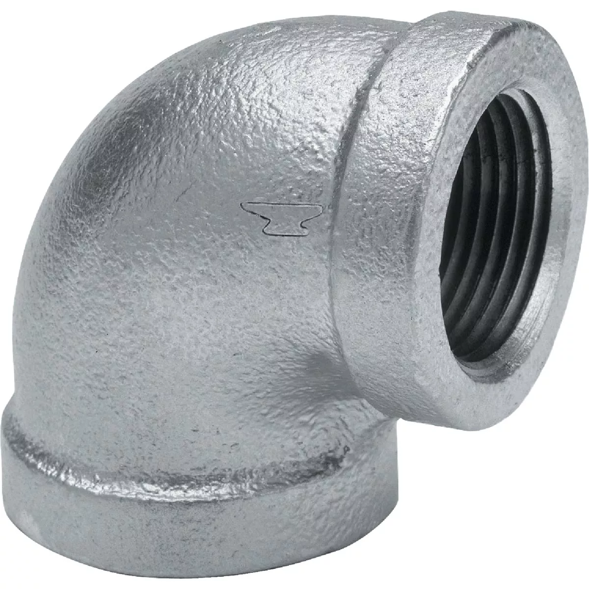 Anvil 1-1/2 In. x 1 In. 90 Deg. Reducing Galvanized Elbow (1/4 Bend)