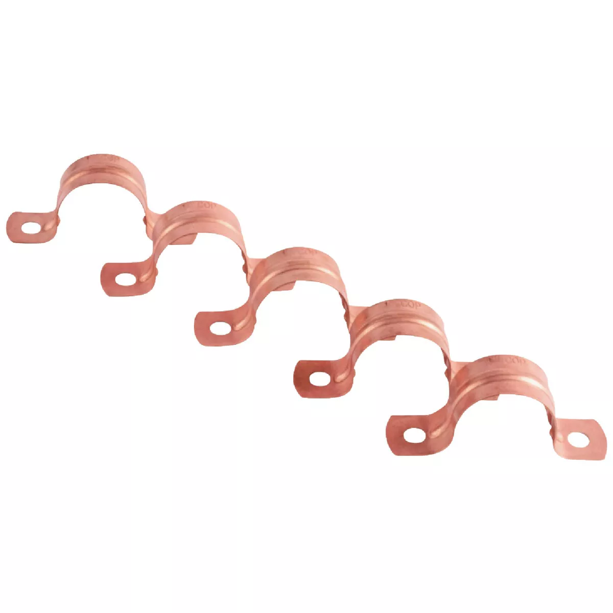Holdrite 1 In. Copper Plated Steel Pipe Strap (5-Pack)