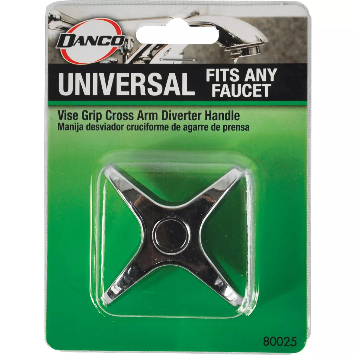 Danco Cross Replacement Chrome Faucet Handle - photo 2