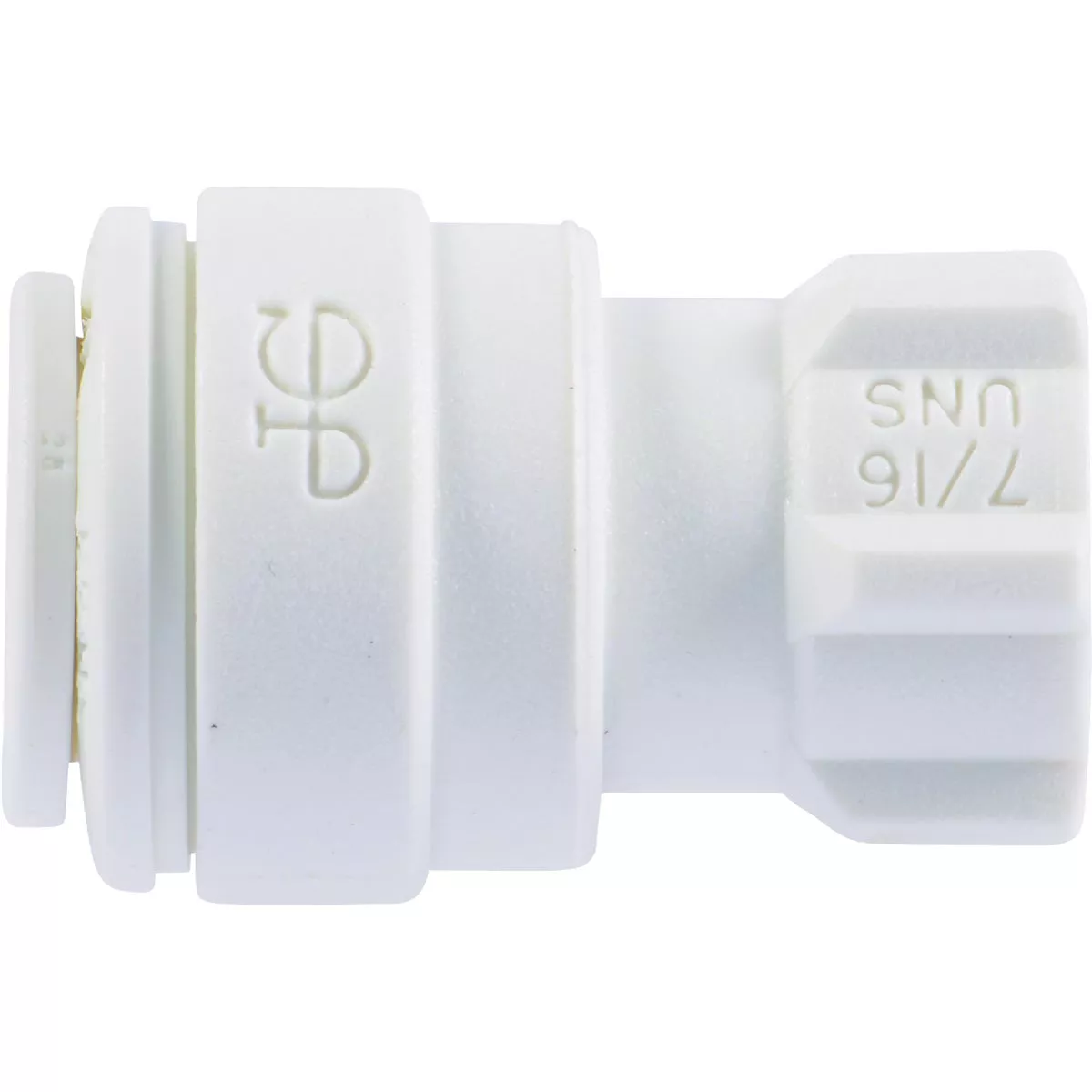 SharkBite John Guest 3/8 In. x 7/16 UNS Polypropylene Faucet Connector - photo 4