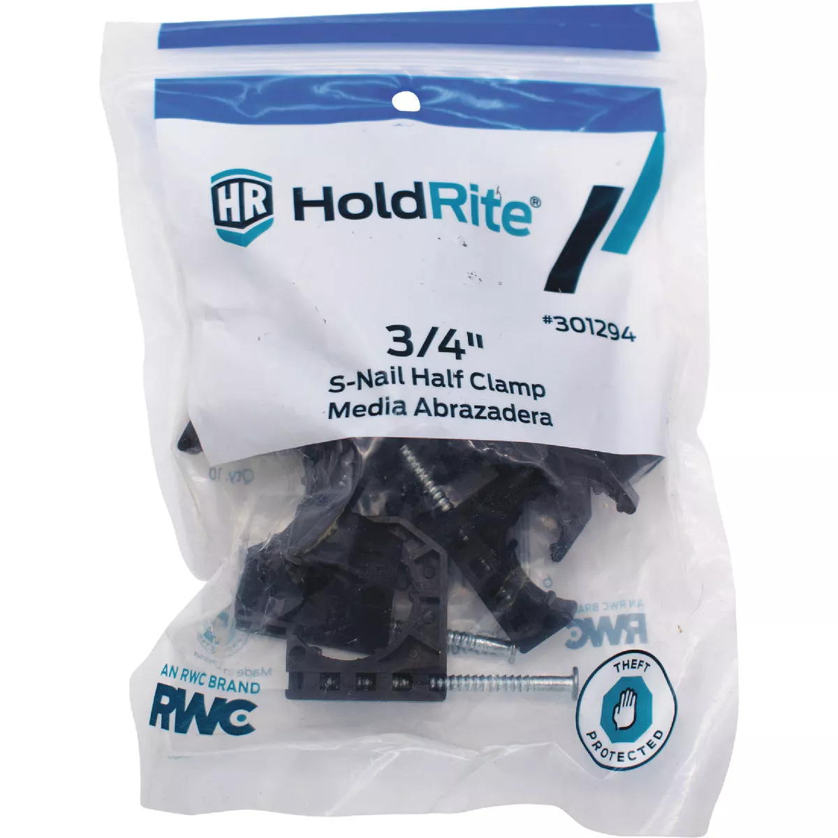 HoldRite 3/4 In. Nail-On Pipe Clamps (10-Pack) - photo 2