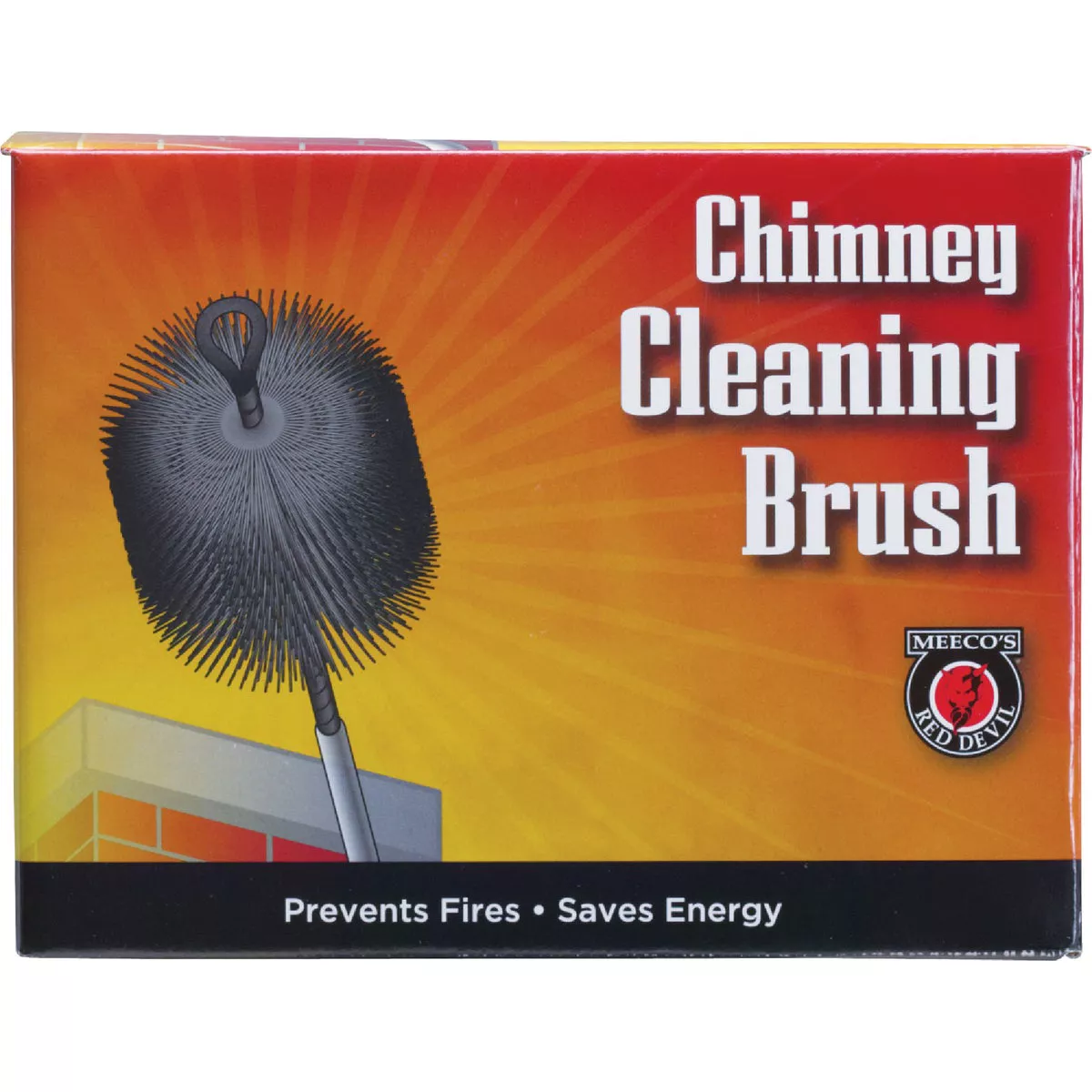 Meeco's Red Devil 6 In. Round Wire Chimney Brush - photo 2