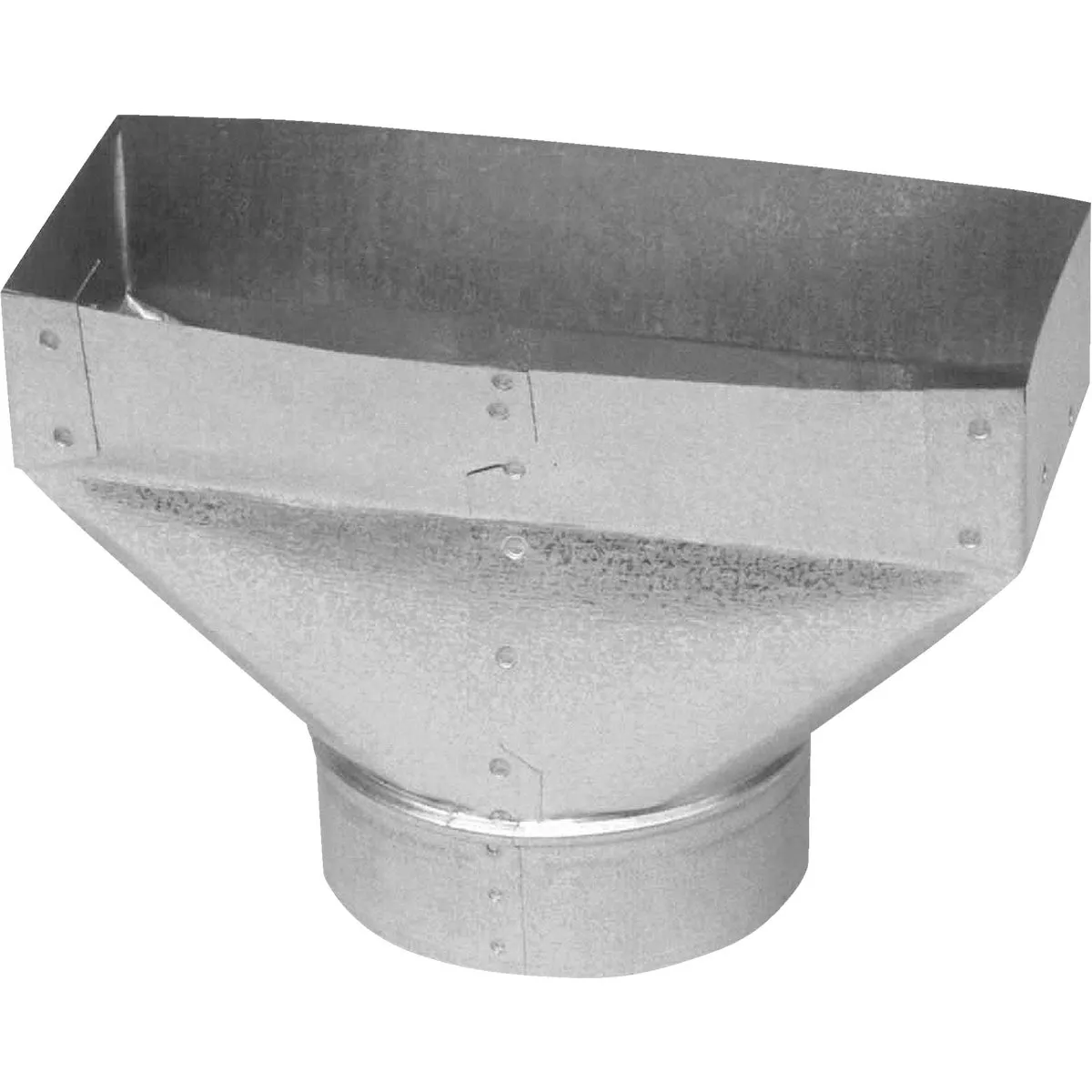 Imperial 30 Ga. 2-1/4 In. x 10 In. x 6 In. Universal Register Boot
