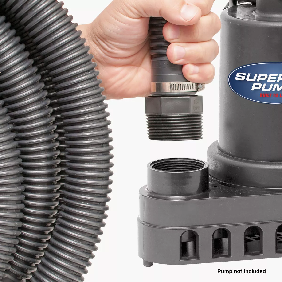 Superior Pump 1-1/4 In. Dia. x 24 Ft. L Universal Sump Pump Hose Kit - photo 2