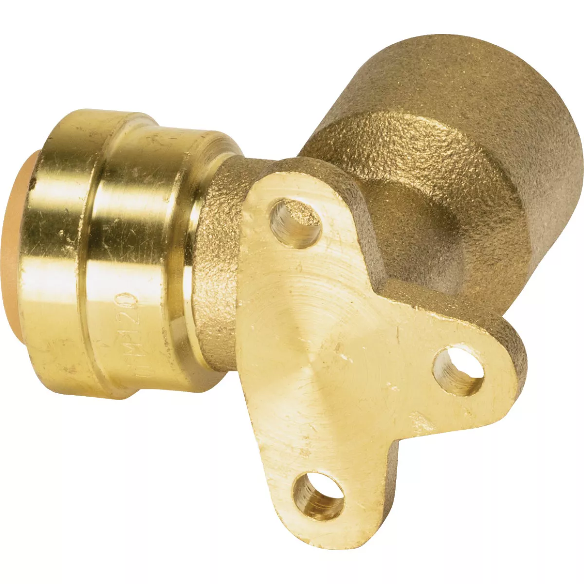QuickFitting 1/2 In. Push-to-Connect x 1/2 In. FNPT Brass 90 Deg Drop Ear Elbow - photo 4