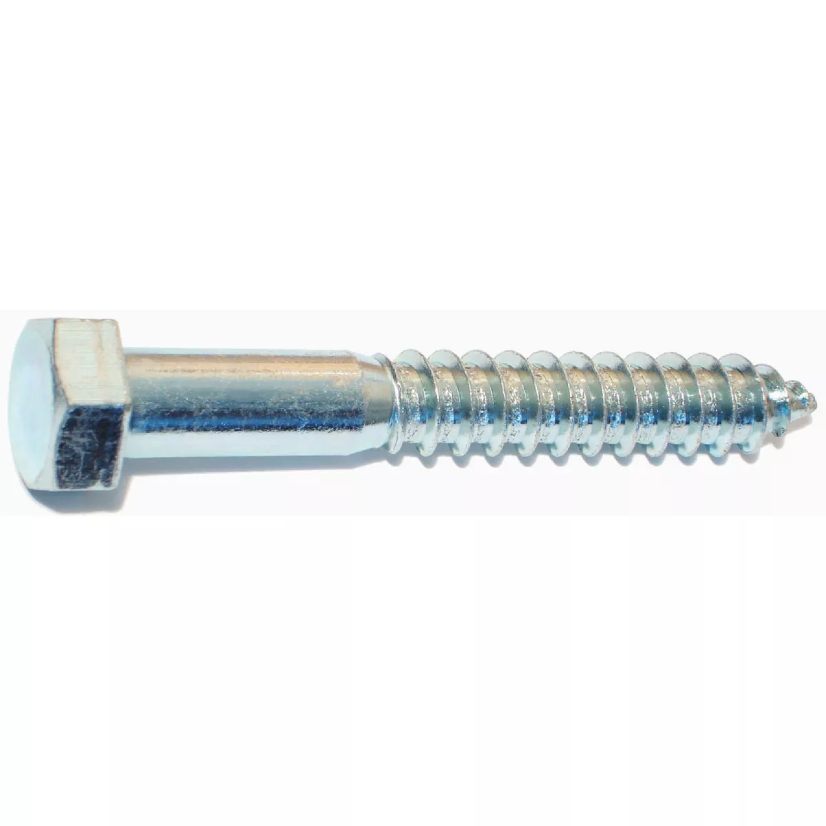 Midwest Fastener 1/2 In. x 3-1/2 In. Zinc Plated Grade 2 / A307 Steel Hex Head Lag Screws