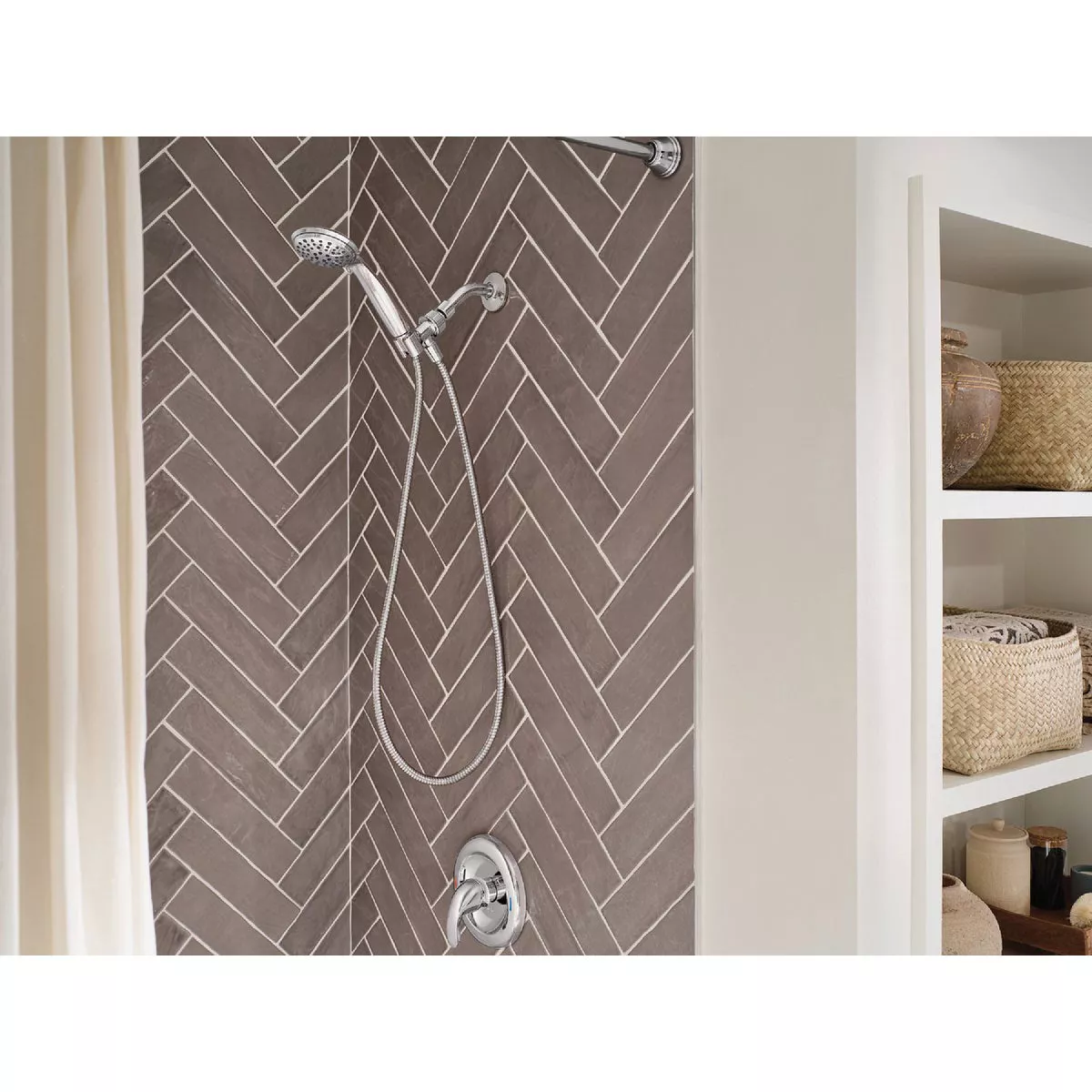 Moen Chrome 6-Function 4 In. Dia. Spray Head Handheld Shower - photo 4