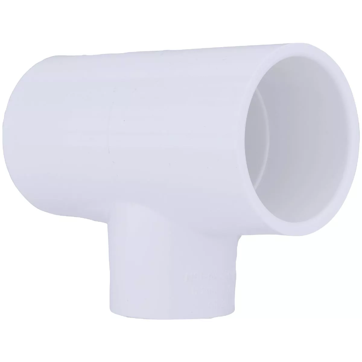 Charlotte Pipe 1-1/2 In. A x 1-1/2 In. B x 1 In. C Schedule 40 Pressure Reducing PVC Tee