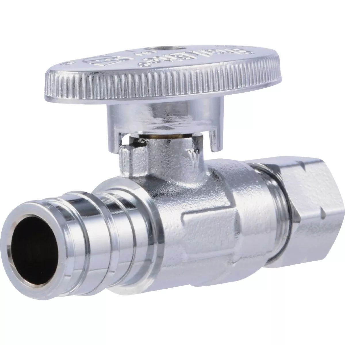 SharkBite 1/2 In. PEX-A x 3/8 In. Compression Straight Stop Valve