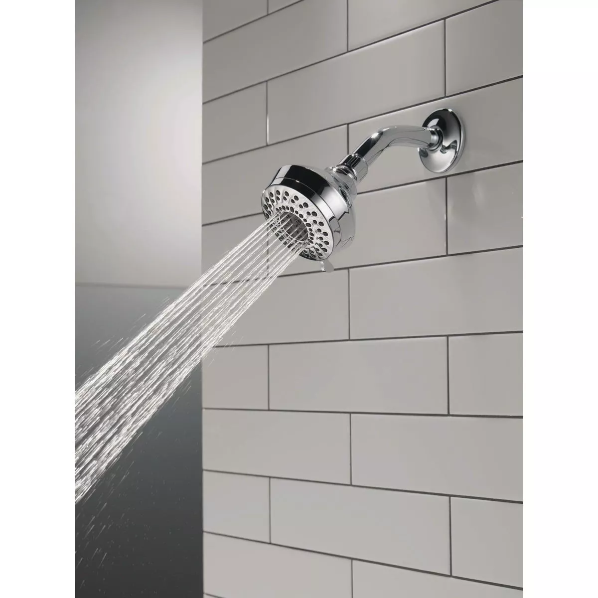 Delta 3-Spray 1.75 GPM Fixed Shower Head, Chrome - photo 6