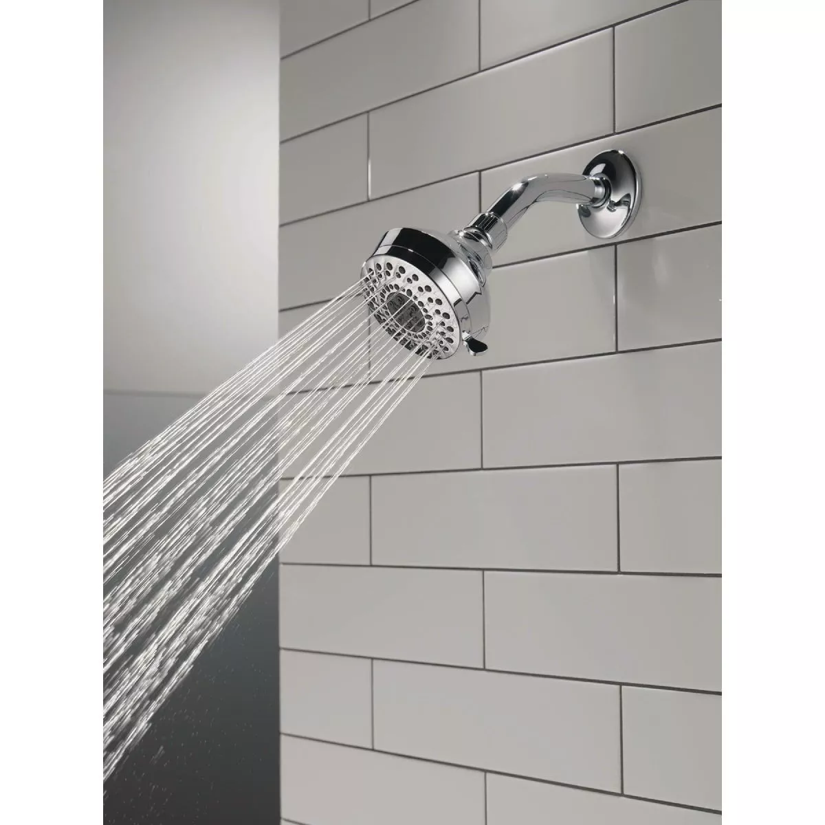 Delta 3-Spray 1.75 GPM Fixed Shower Head, Chrome - photo 2
