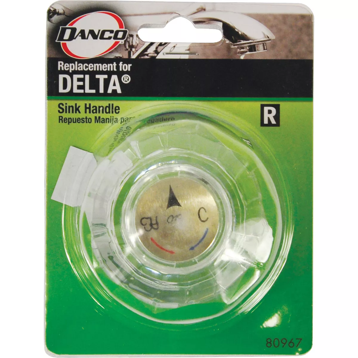 Danco Acrylic Delta Single Replacement Clear Faucet Handle - photo 2