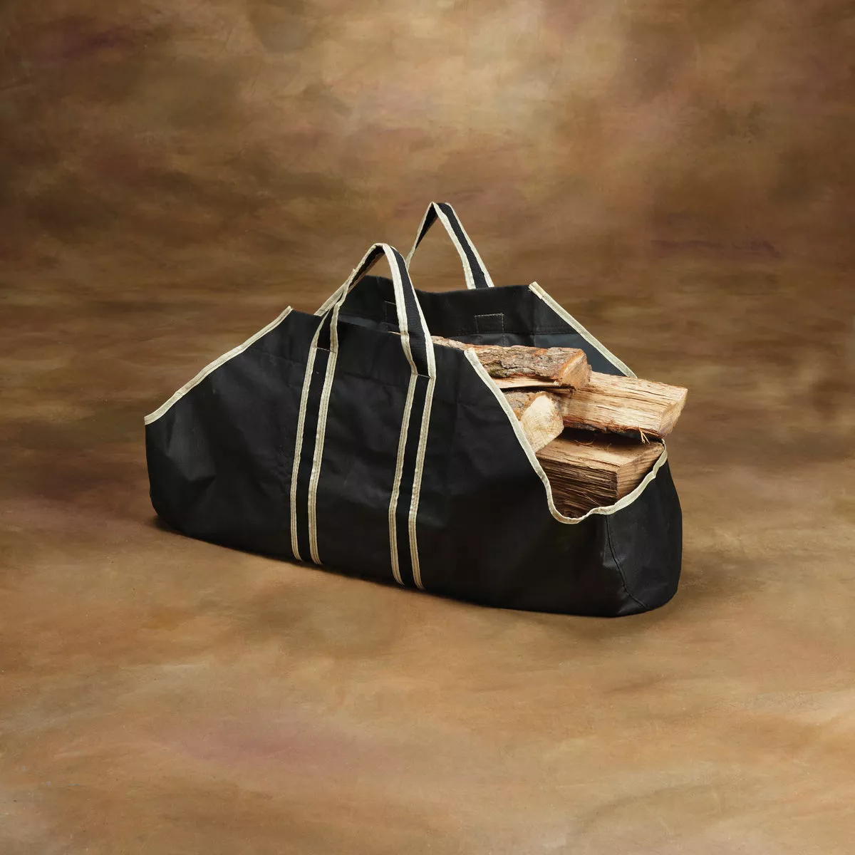 Home Impressions 35-1/2 In. W x 22 In. H Canvas Log Carrier - photo 4