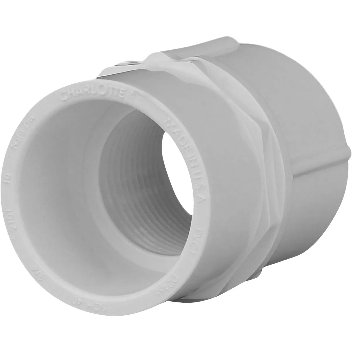 Charlotte Pipe Female Schedule 40 3/4 in. PVC Adapter