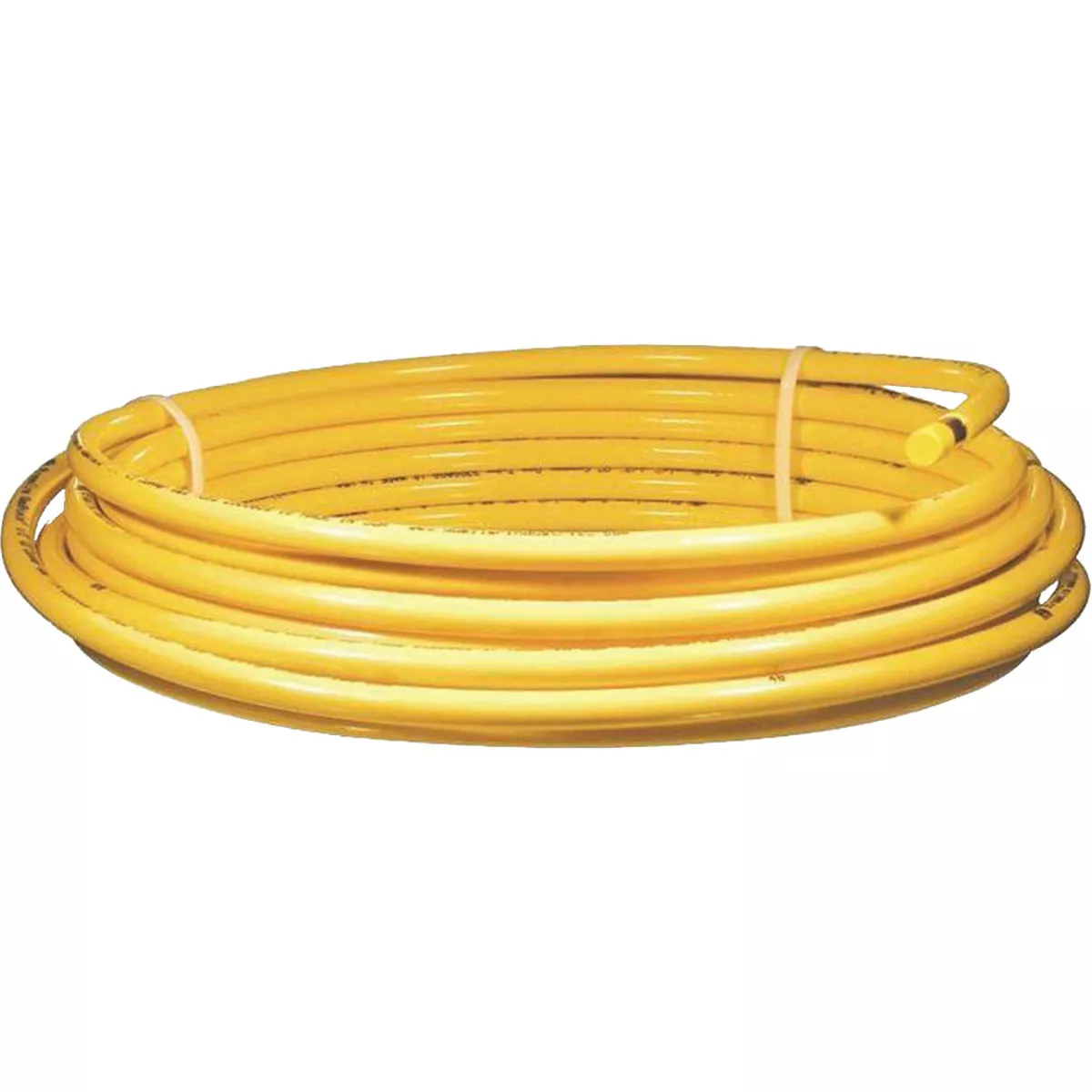 Mueller Streamline 1/2 In. OD x 50 Ft. Yellow Plastic Coated ACR Copper Tubing