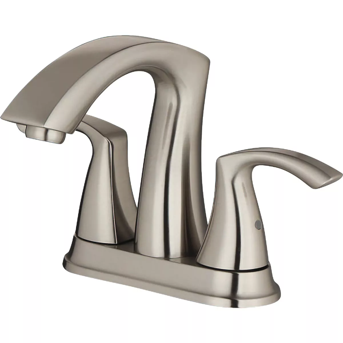 Compass Manufacturing 3280BN Brookfield Brushed Nickel 2-Handle Bathroom Faucet With Popup