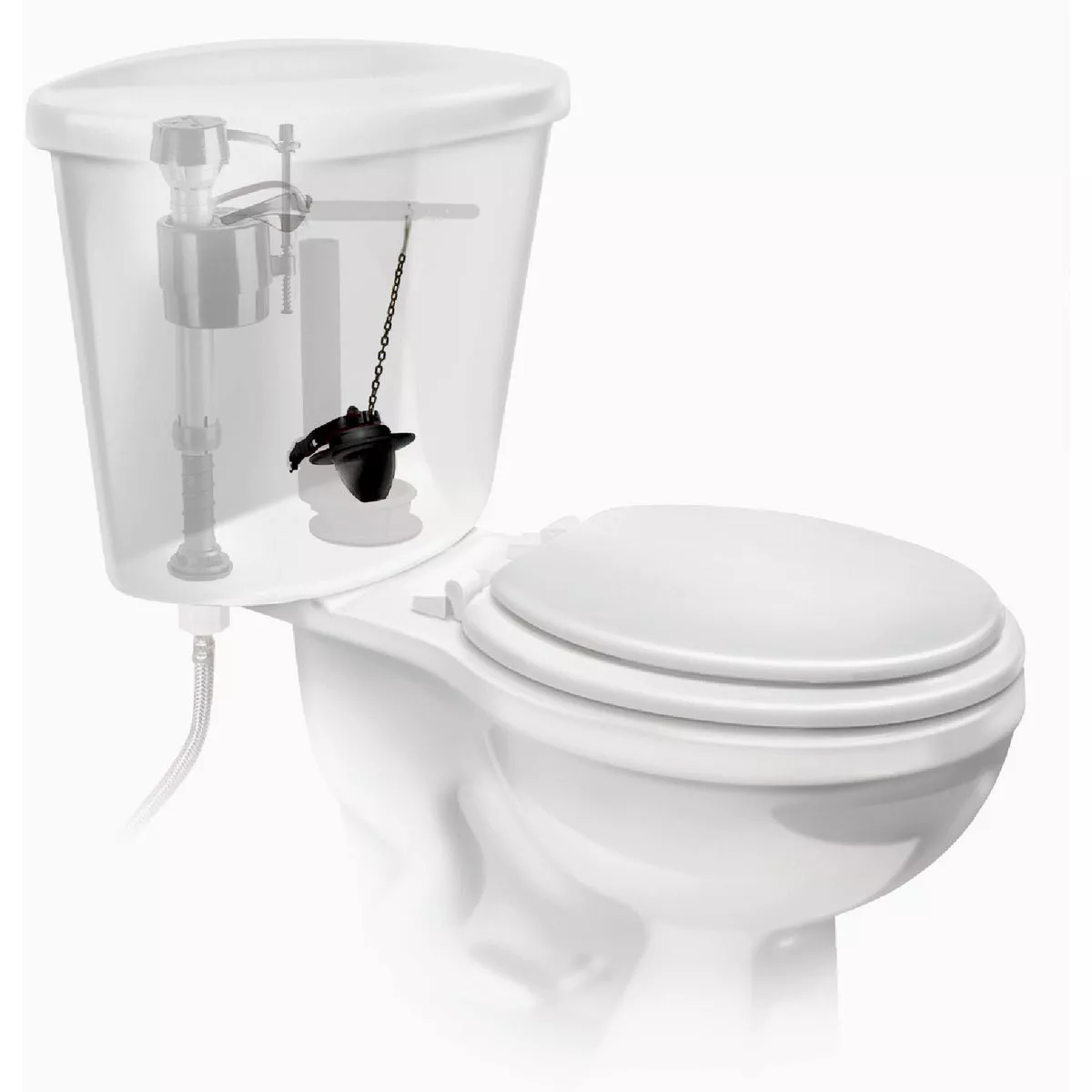 Fluidmaster 2 In. Vinyl Universal Solid Frame Flapper - photo 4