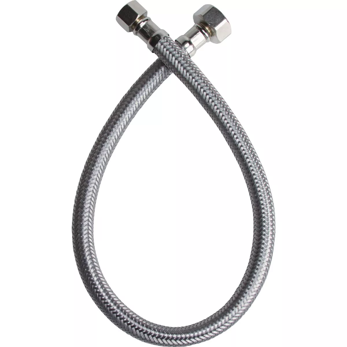 Fluidmaster 3/8 F X 1/2 In. F X 12 In. L Stainless Steel Faucet Connector - photo 4