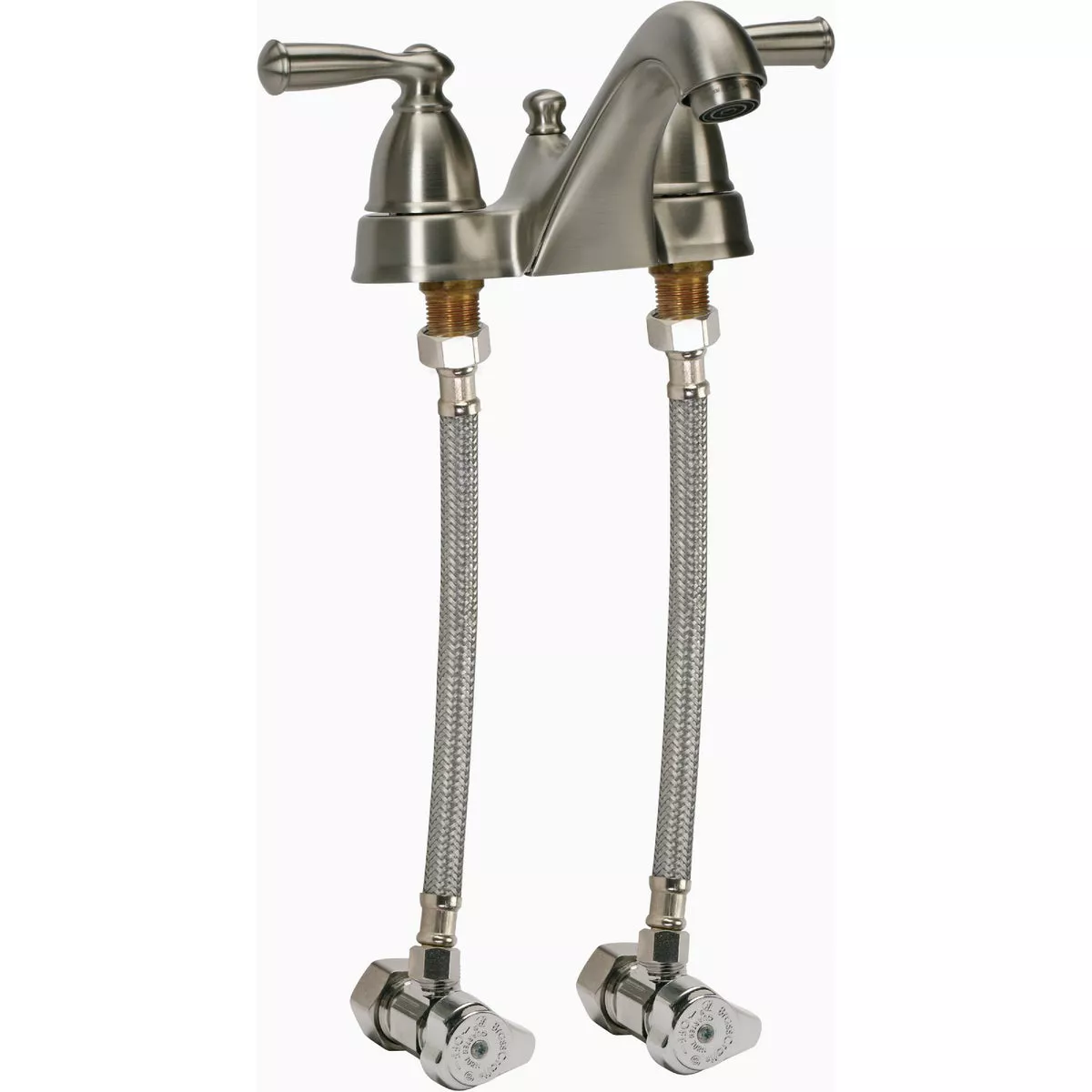 Fluidmaster 3/8 F X 1/2 In. F X 30 In. L Stainless Steel Faucet Connector - photo 2