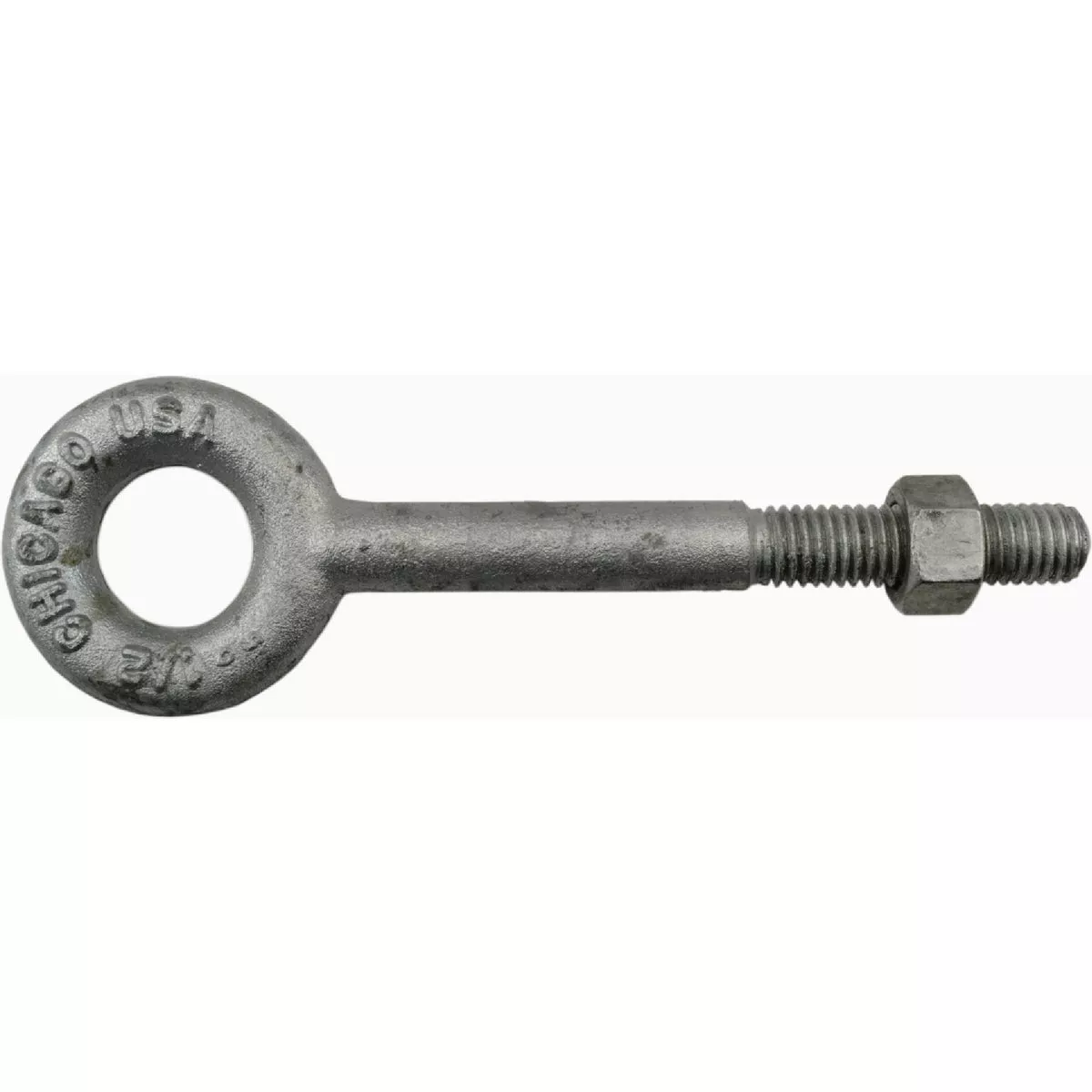 Midwest Fastener 1/2 In.-13 x 1 In. x 4-1/2 In. x 6-1/2 In. Hot Dip Galvanized Steel Coarse Thread Eye Bolts