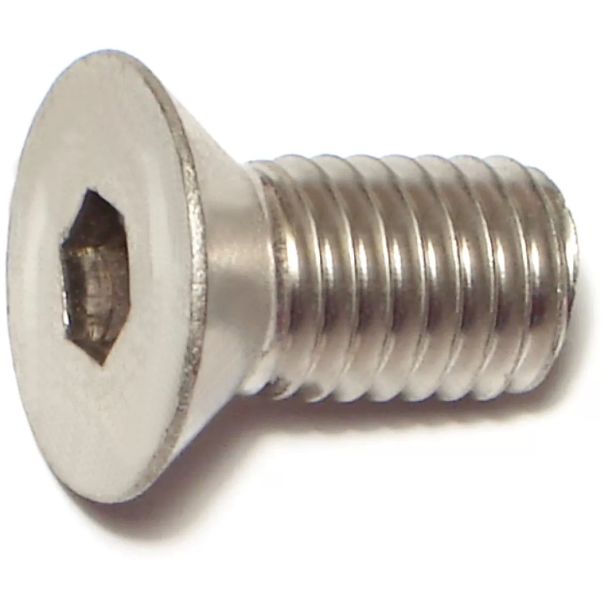 Midwest Fastener 1/2 In.-13 x 1 In. 18-8 Stainless Steel Coarse Thread Flat Head Socket Cap Screws (4 Ct.)