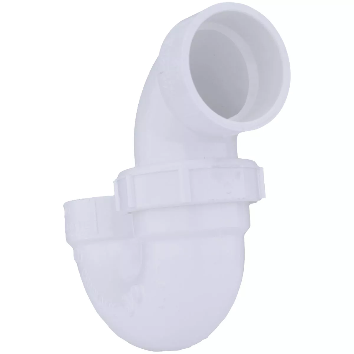 Charlotte Pipe 1-1/2 In. White PVC P-Trap with Union