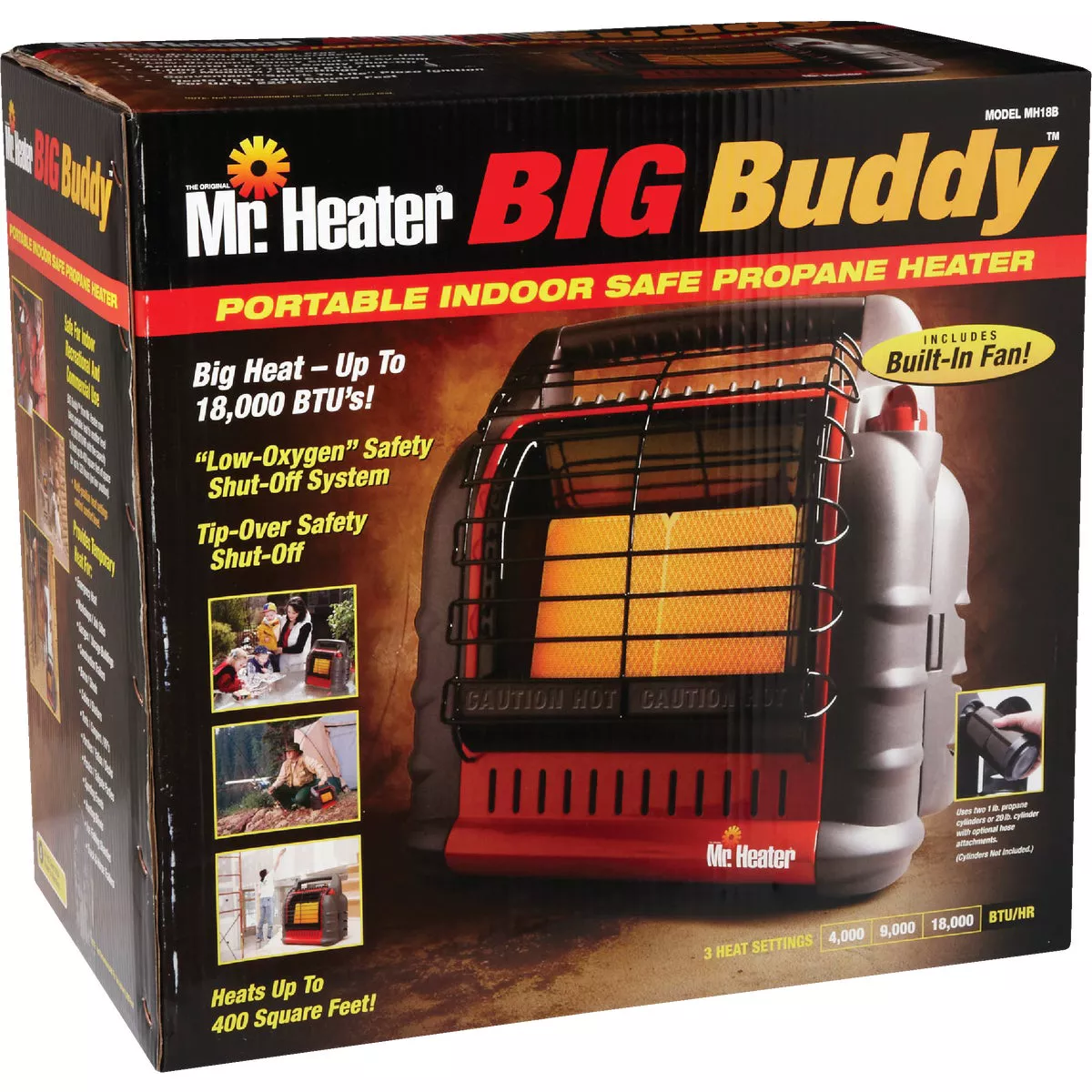MR. HEATER Big Buddy 18,000 BTU Radiant Propane Heater - photo 7