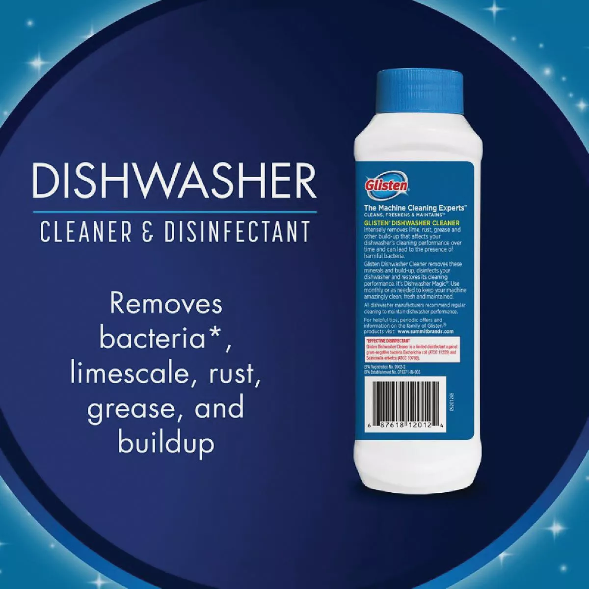 Glisten Dishwasher Cleaner, 12 Oz. - photo 2