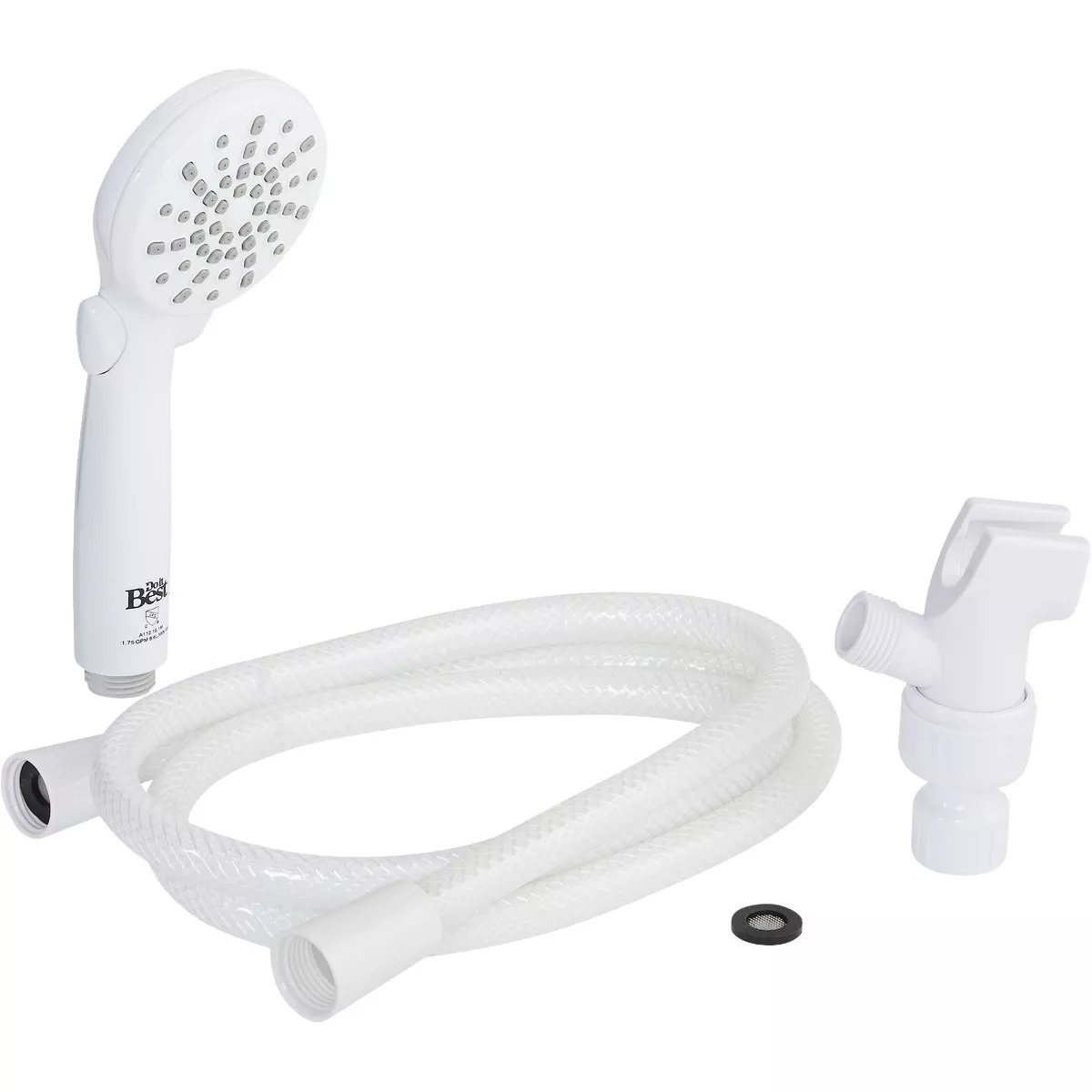 Home Impressions 2-Spray 1.8 GPM Handheld Shower Head, White - photo 3
