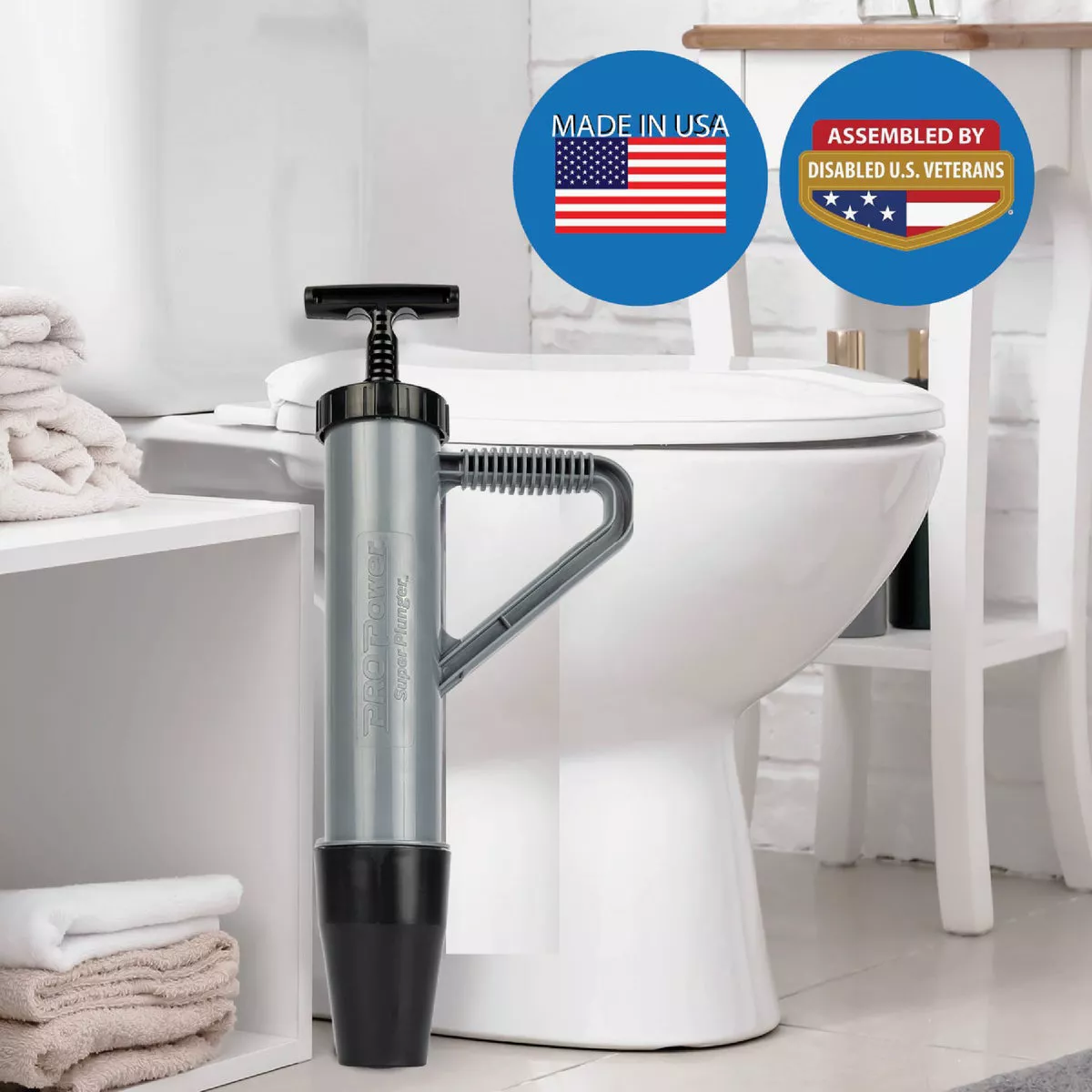 Pro Power Super Plunger 3 In. Dia. Toilet Plunger - photo 2