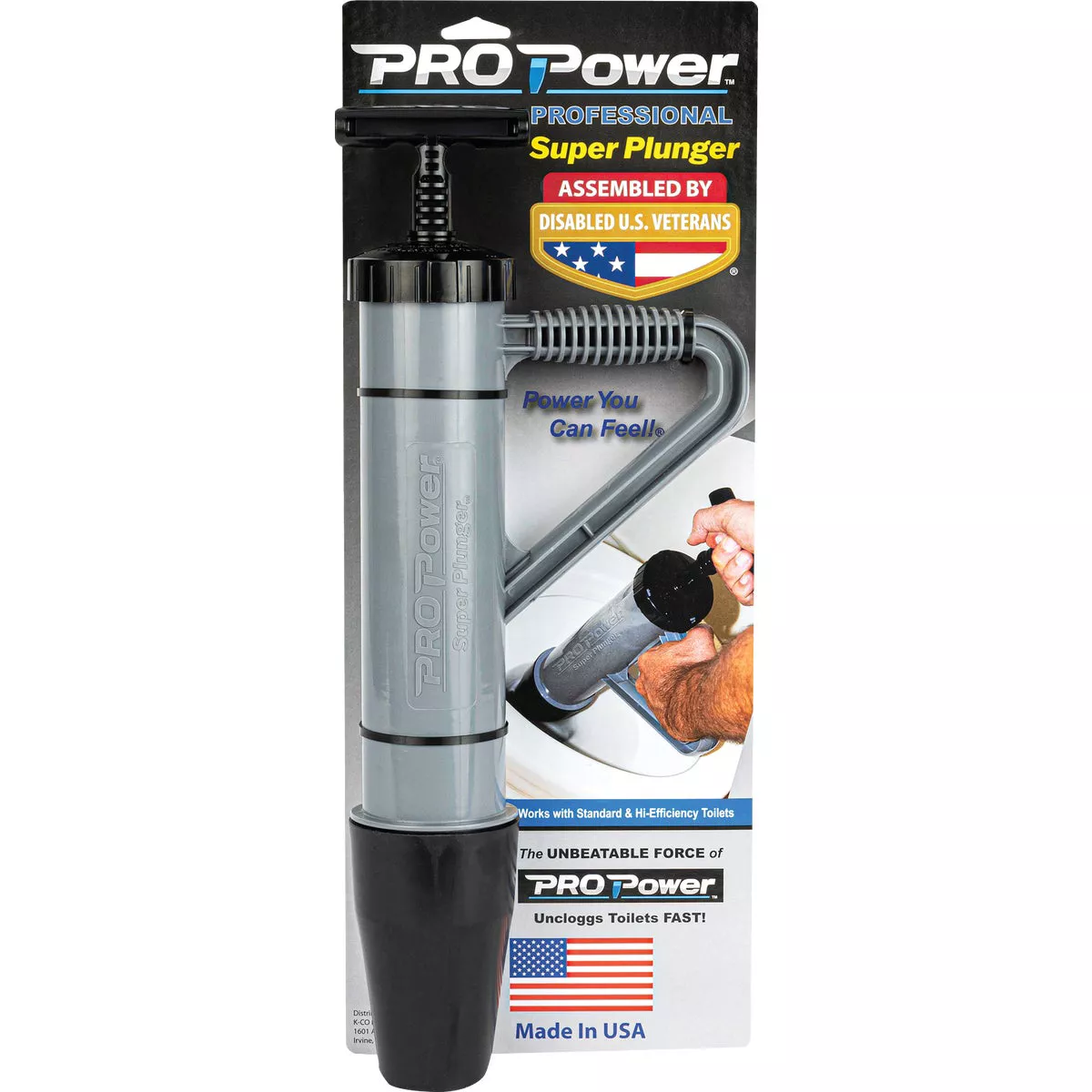 Pro Power Super Plunger 3 In. Dia. Toilet Plunger - photo 5