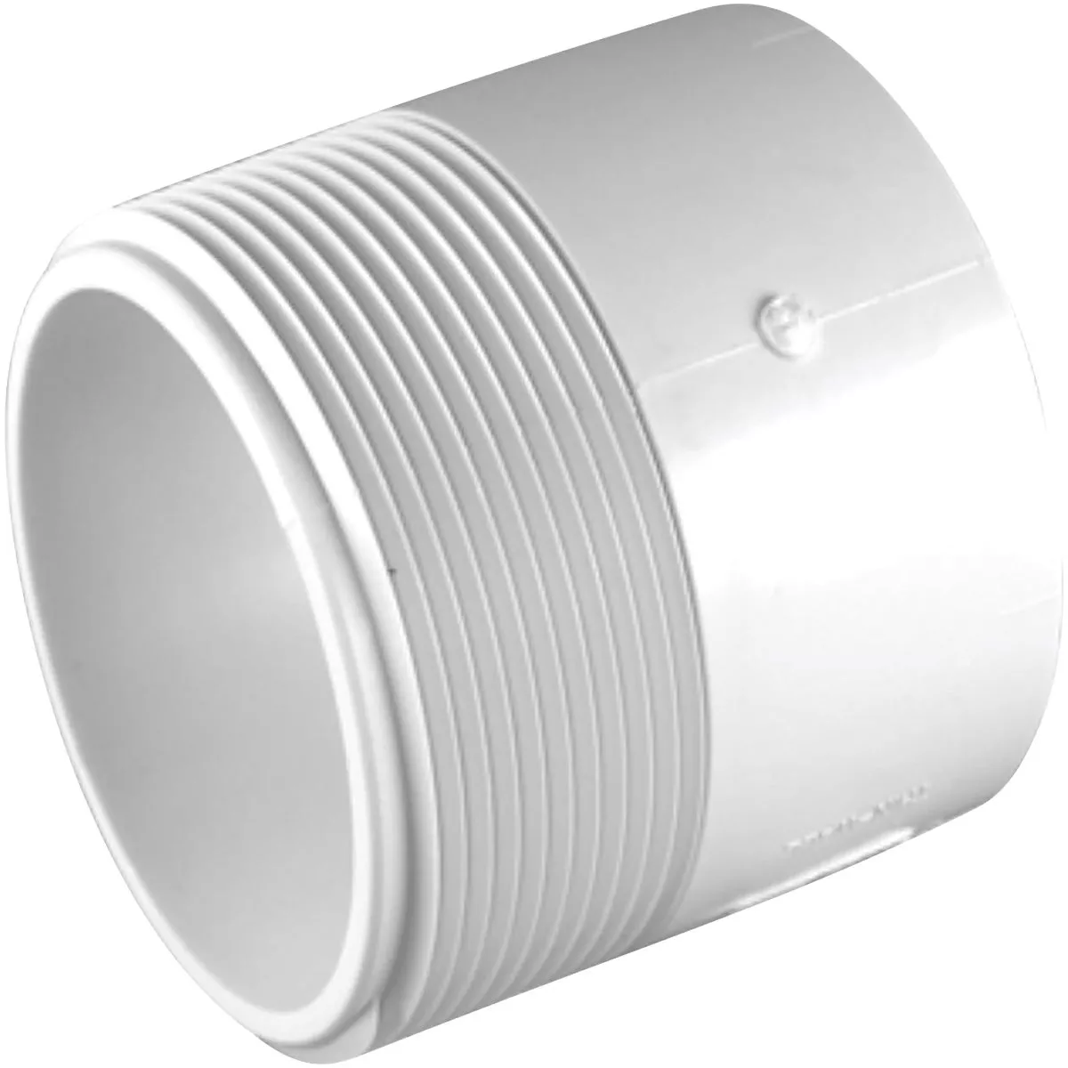 Charlotte Pipe 3 In. x 3 In. MIP Schedule 30 DWV Male Fitting PVC Adapter
