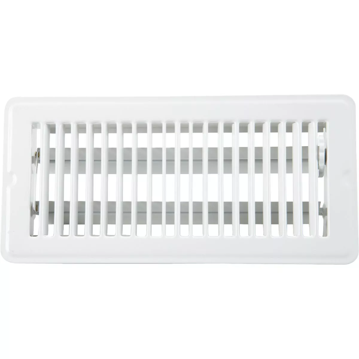 Home Impressions 4 In. x 10 In. White Steel Floor Register - photo 3