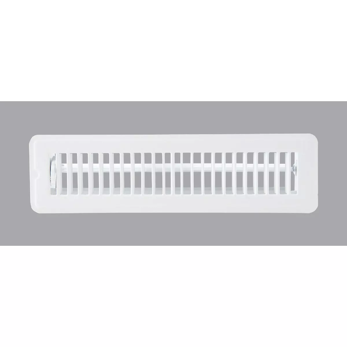 Home Impressions 2-1/4 In. x 12 In. White Steel Floor Register