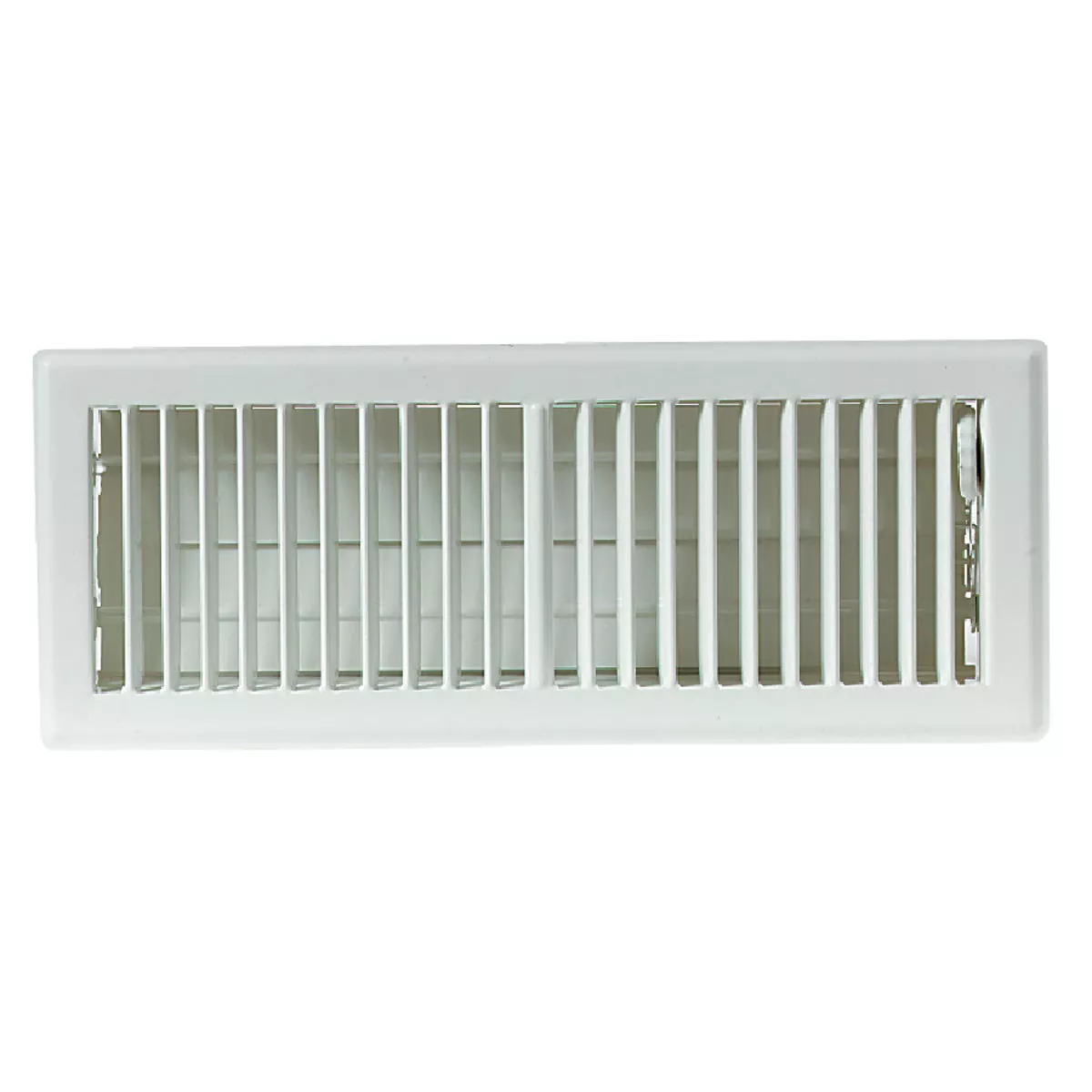 Home Impressions 4 In. x 12 In. White Steel Floor Register - photo 2