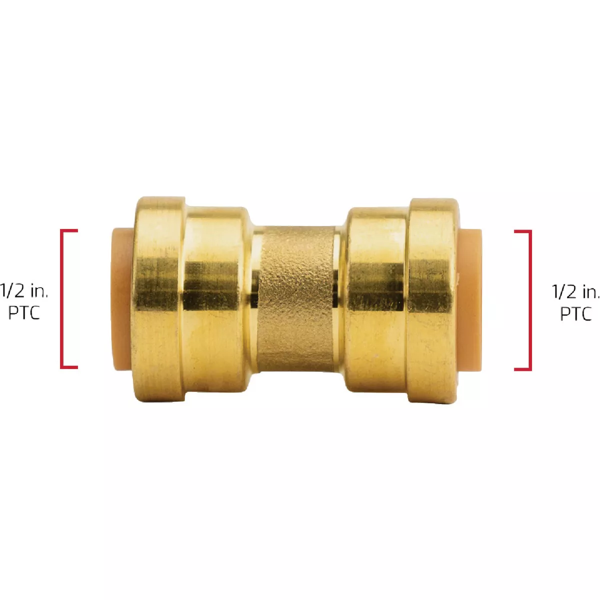 QuickFitting 1/2 In. Push-to-Connect Brass Straight Coupling - photo 6