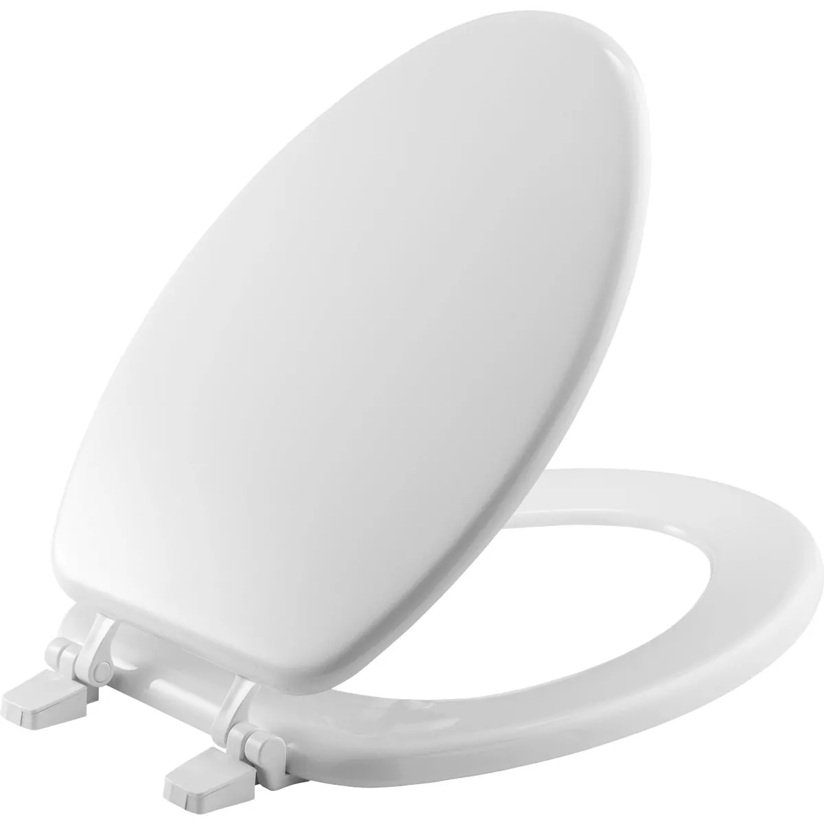 Bemis Mayfair Elongated White Enameled Wood Toilet Seat - photo 2