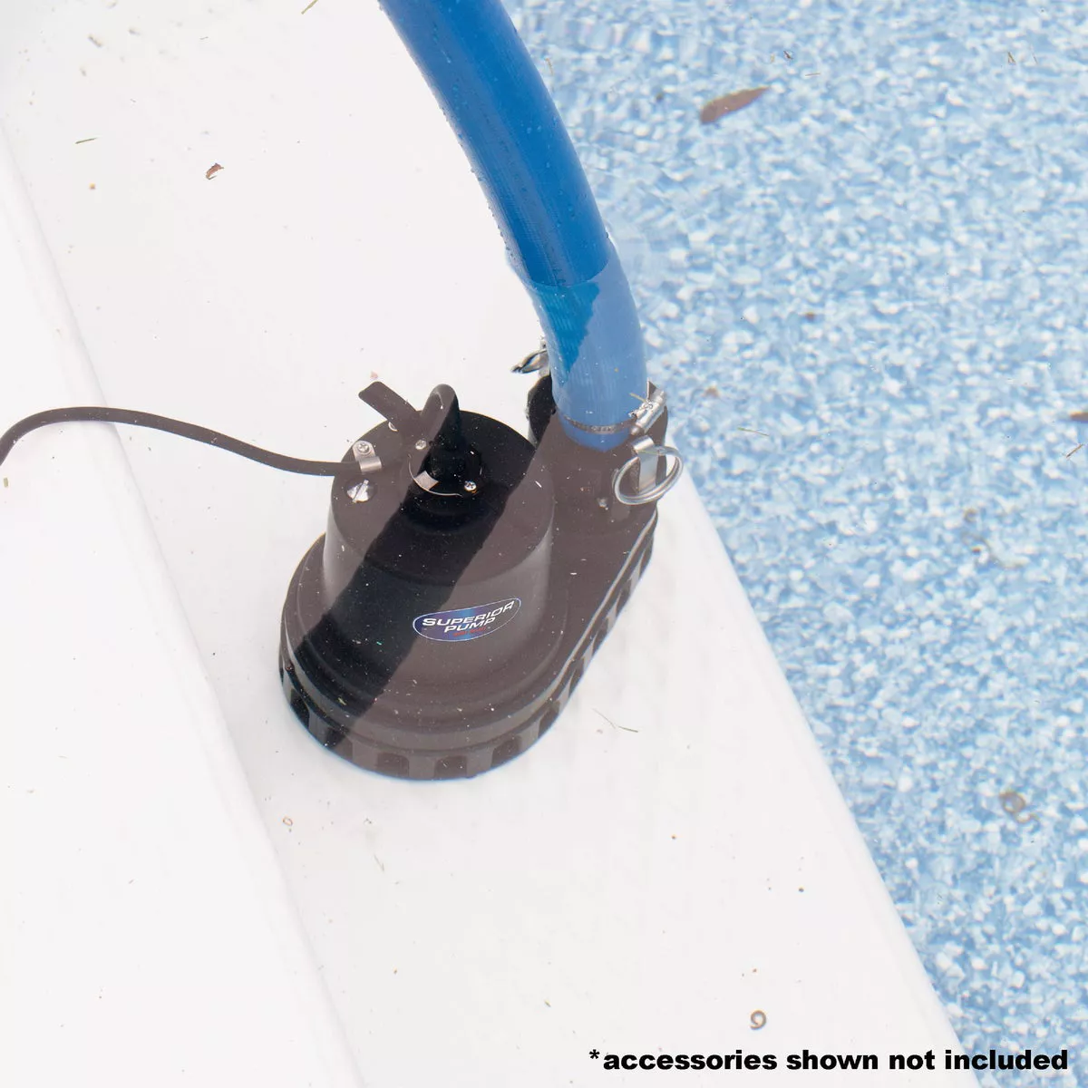 Superior Pump 1/2 HP 3300 GPH Thermoplastic Submersible Utility Pump - photo 2