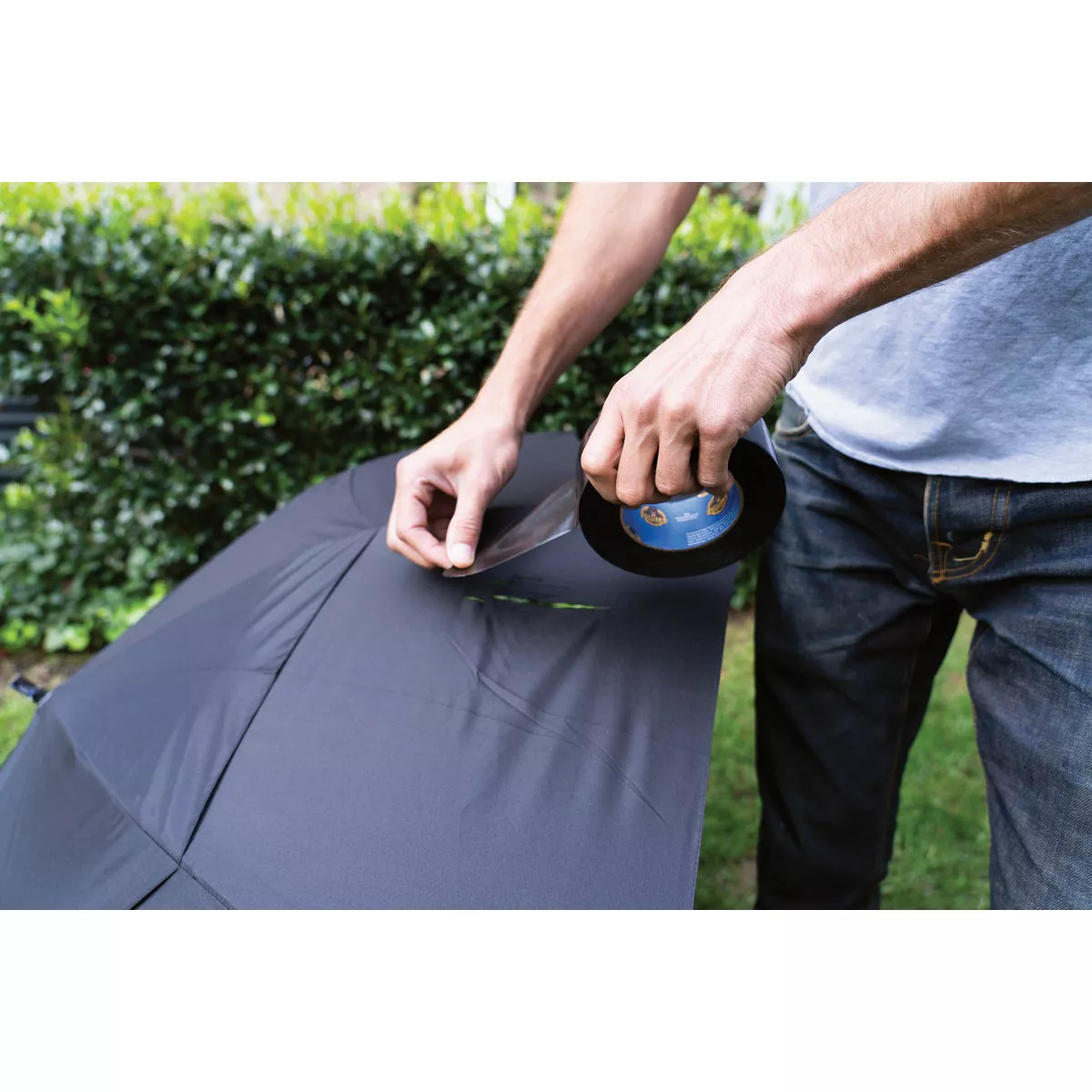 Gorilla 1.88 In. x 10 Yd. All Weather Tape, Black - photo 4