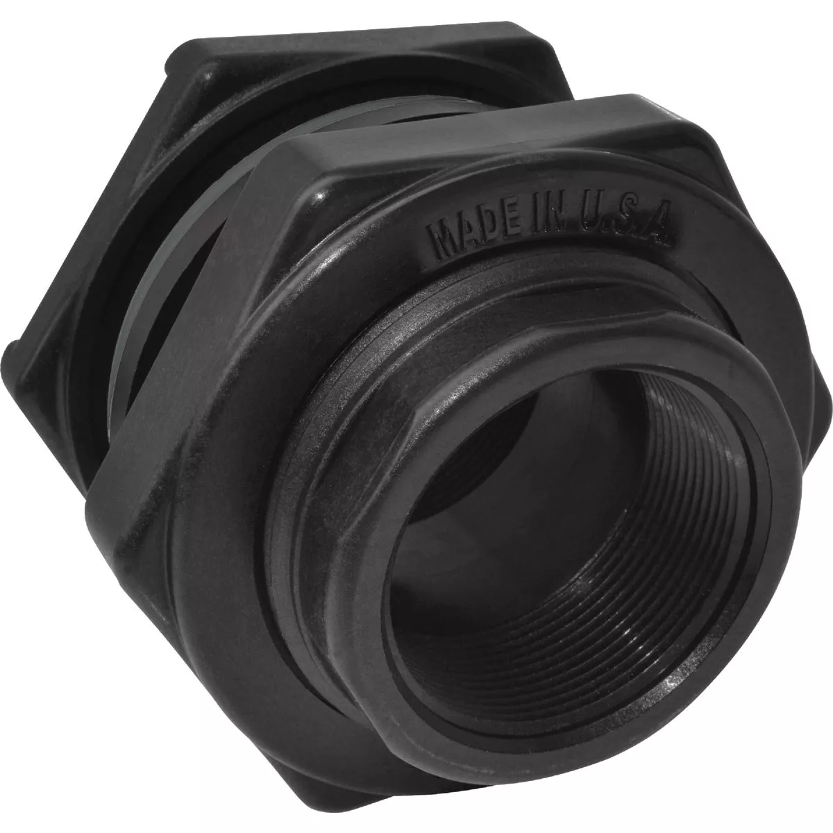 Abbott 1-1/2 In. Polypropylene Bulkhead Fitting