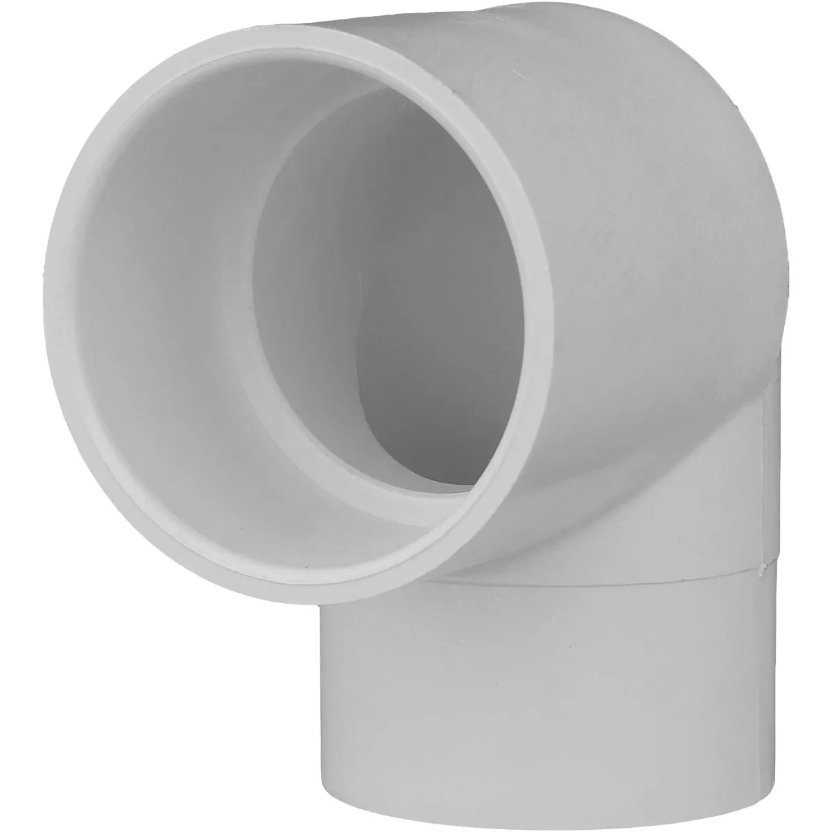 Charlotte Pipe 2 In. Slip x Spigot Schedule 40 90 Deg. Street PVC Elbow (1/4 Bend)