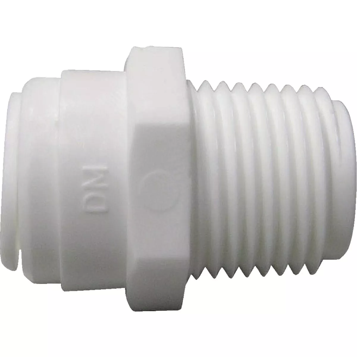 Watts Aqualock 1/2 In. OD x 1/2 In. MPT Push-to-Connect Plastic Adapter