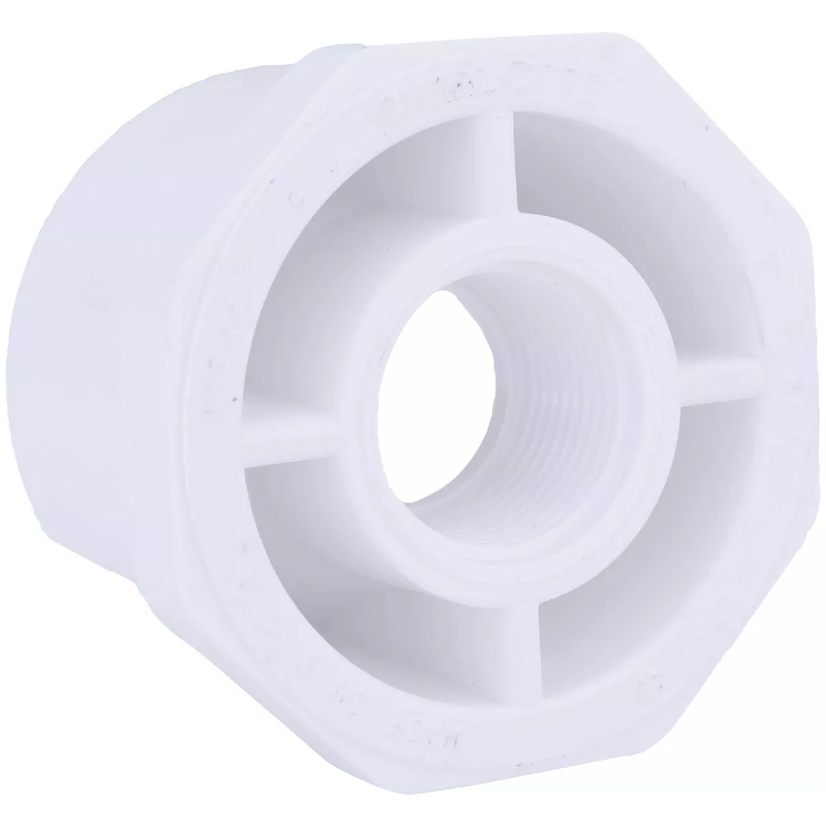 Charlotte Pipe 2 In. SPG x 3/4 In. FPT Schedule 40 PVC Bushing