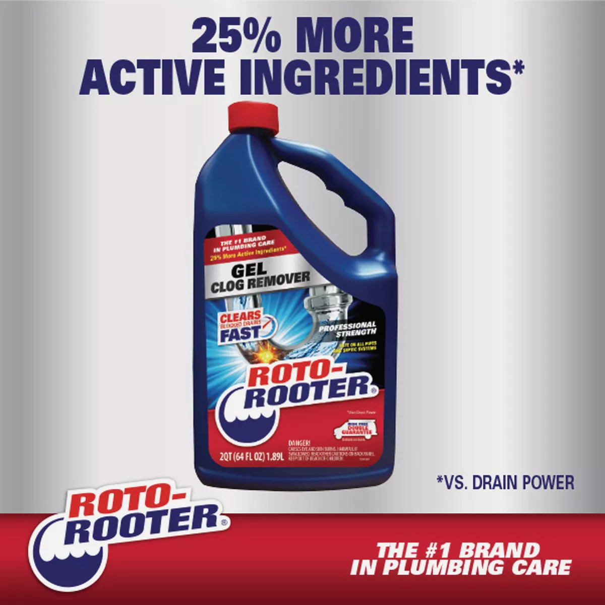 Roto-Rooter 80 Oz. Gel Clog Remover - photo 3