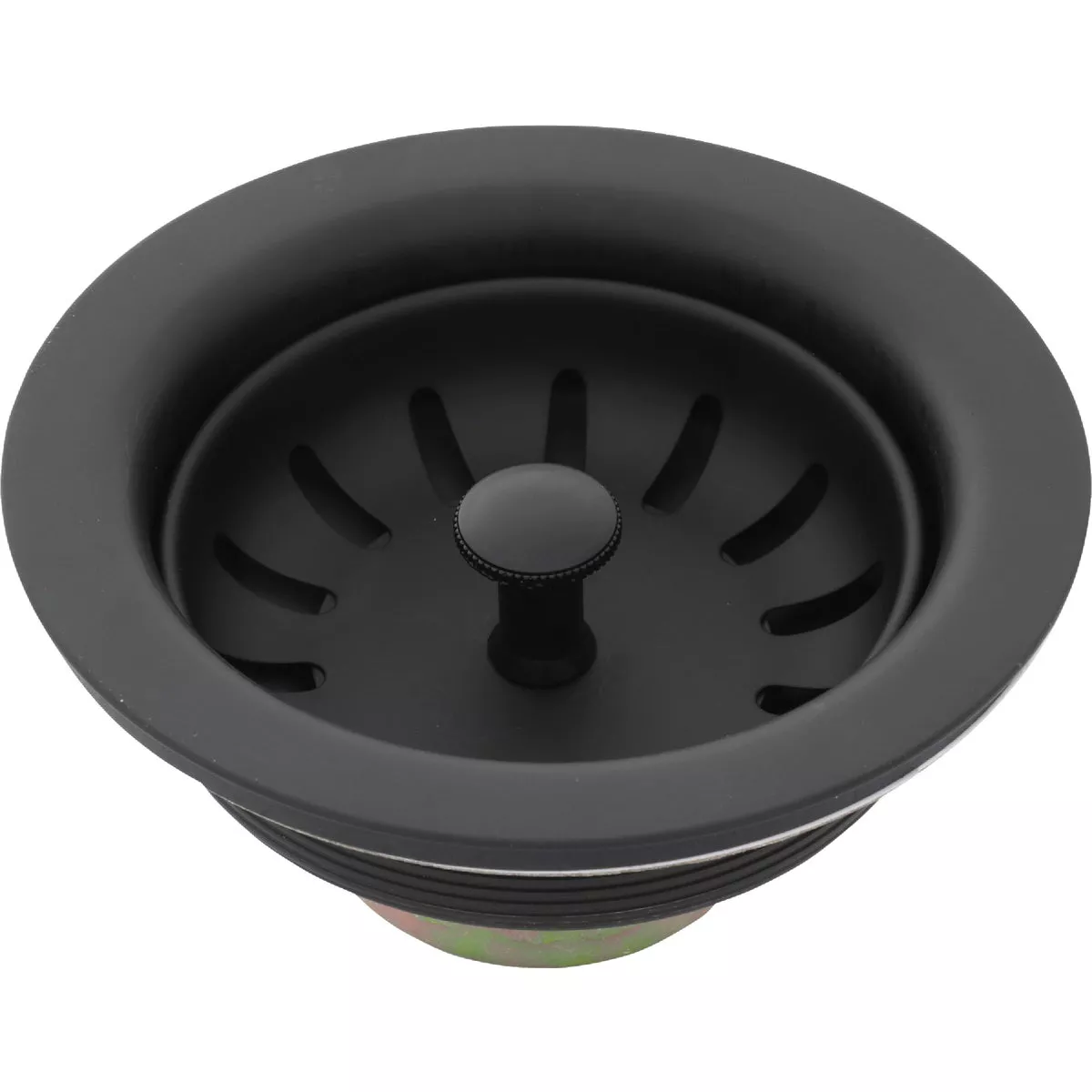 Danco Matte Black 3-1/2 In. Basket Strainer Assembly