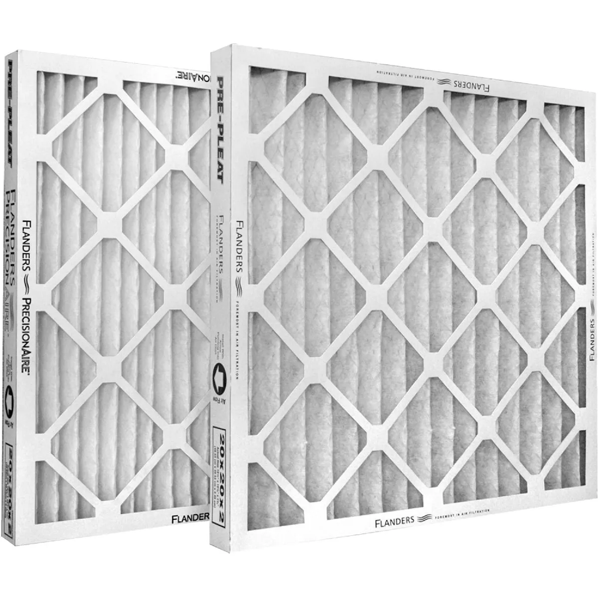 BestAir 24 In. x 24 In. x 2 In. MERV 8 Pleated Furnace Filter