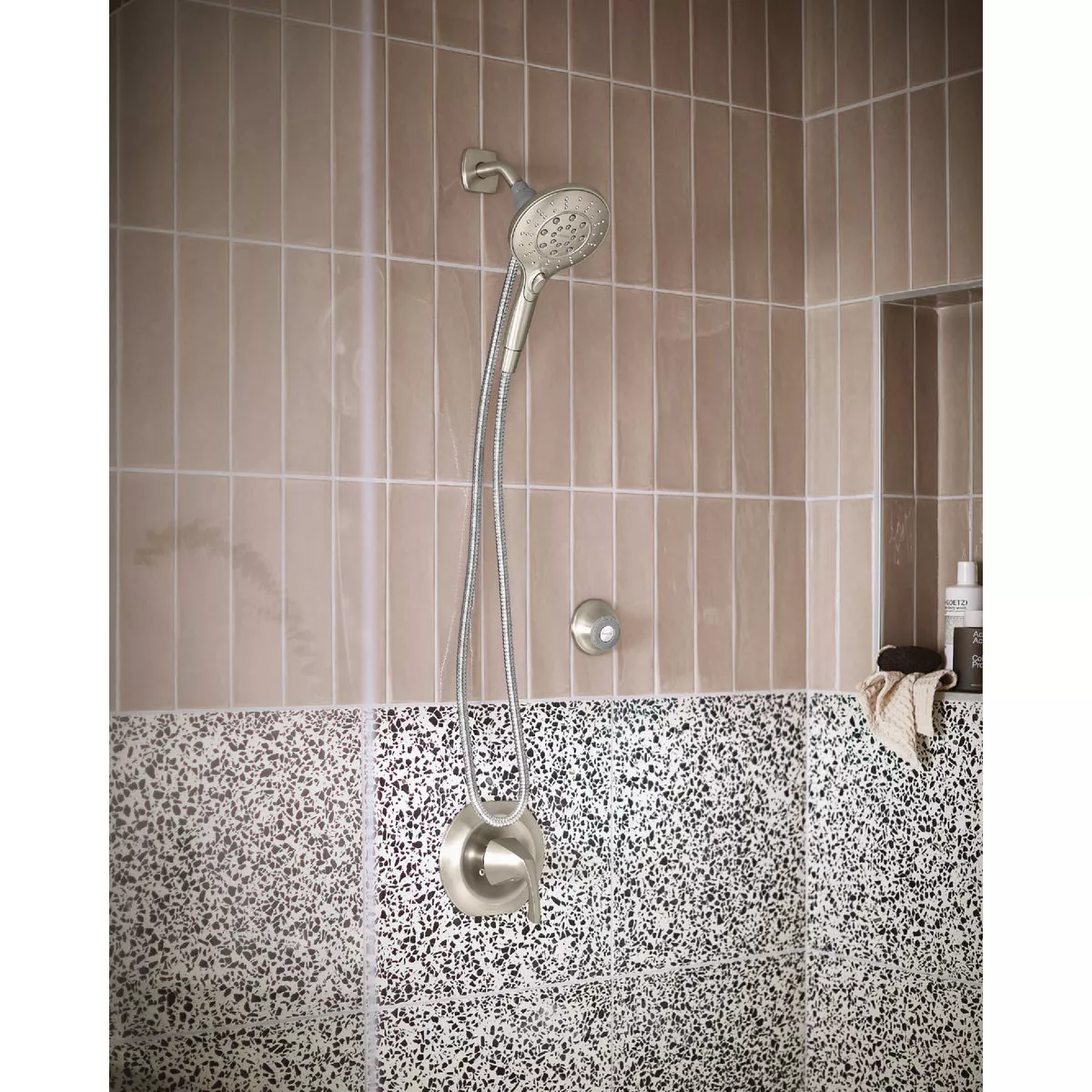 Moen Engage 6-Spray 1.75 GPM Handheld Shower Head with Magnetix, Brushed Nickel - photo 6